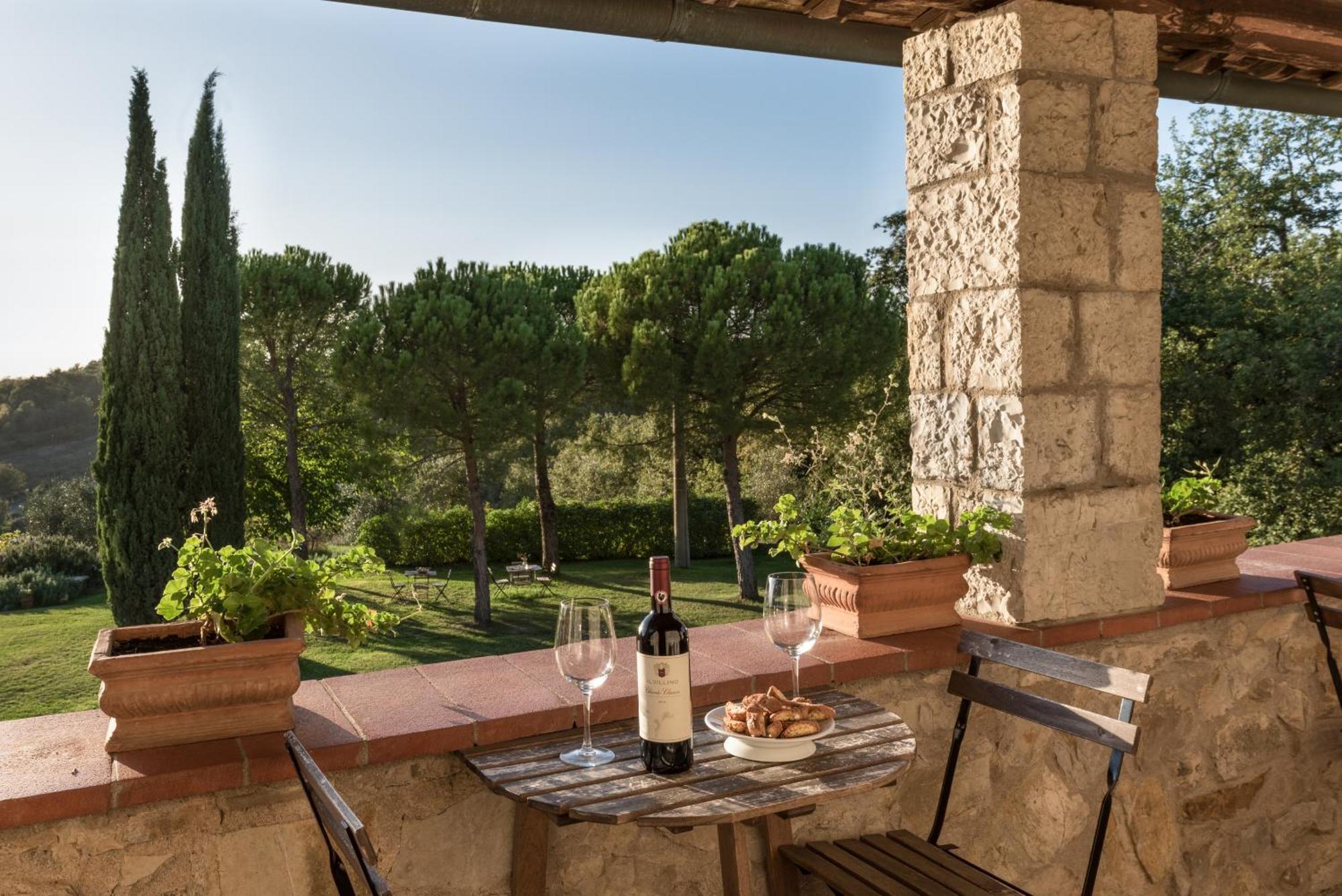Il Villino Farmhouse Castellina in Chianti Exterior photo